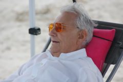 Bill relaxing on the beach in South Carolina